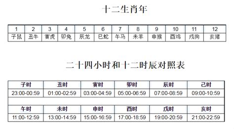 12天干地支 時辰|十二地支时间 地支时间对照表